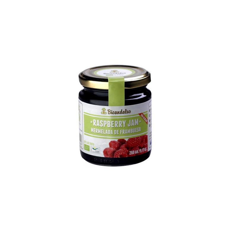 Raspberry Jam with Agave, 260g organic